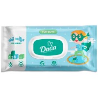 Дитячі вологі серветки для хлопчиків Dada for Boys, 120 шт